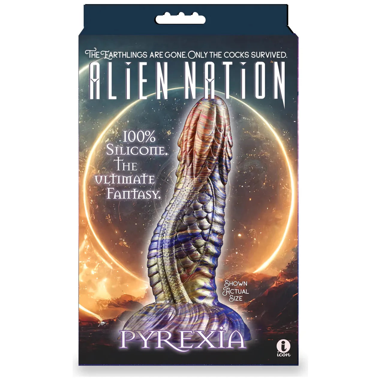 Alien Nation Pyrexia Silicone Fantasy Dildo 7" by Icon