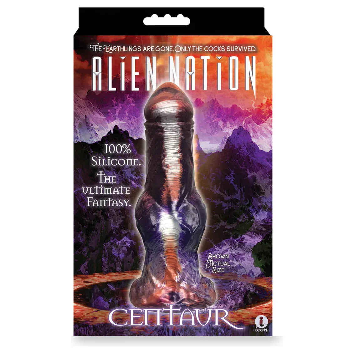 Alien Nation Centaur Silicone Creature Dildo 9" by Icon