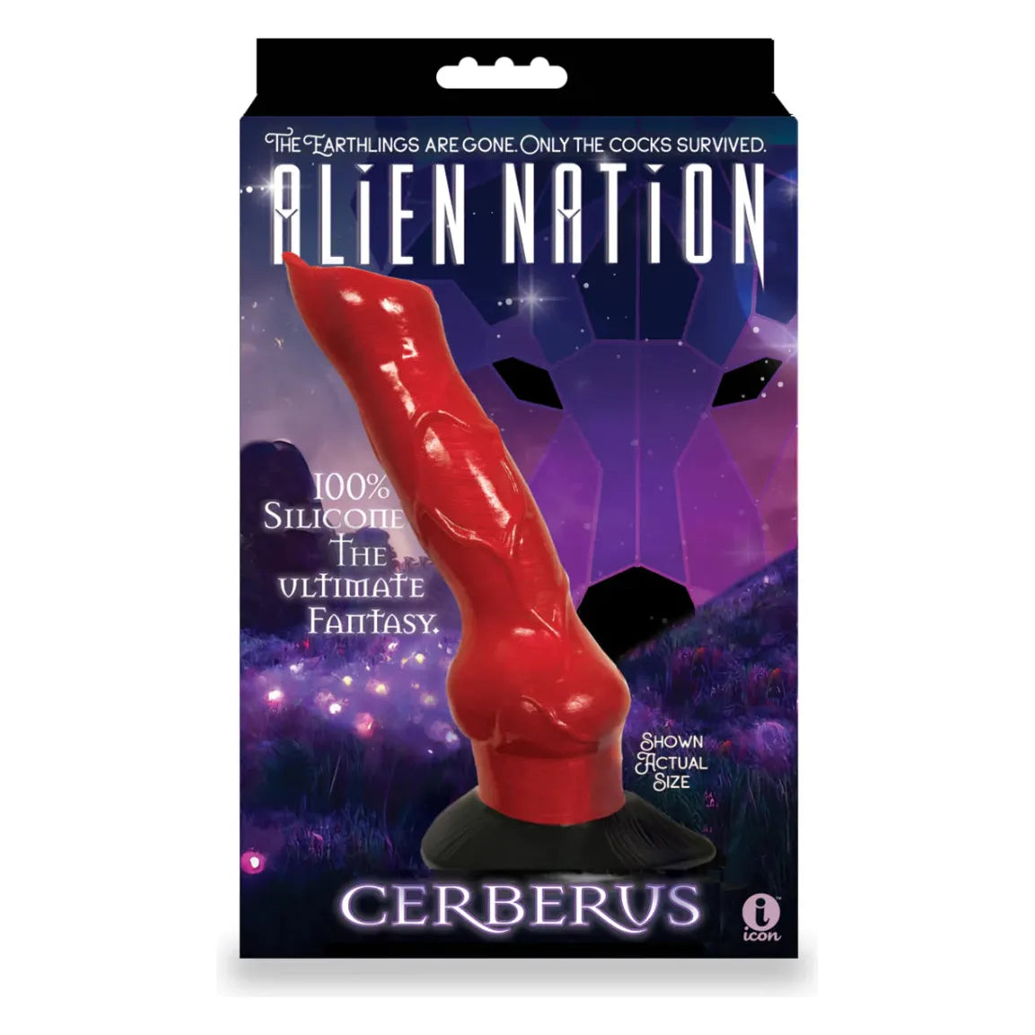 Alien Nation Cerberus Silicone Fantasy Dildo 8" by Icon