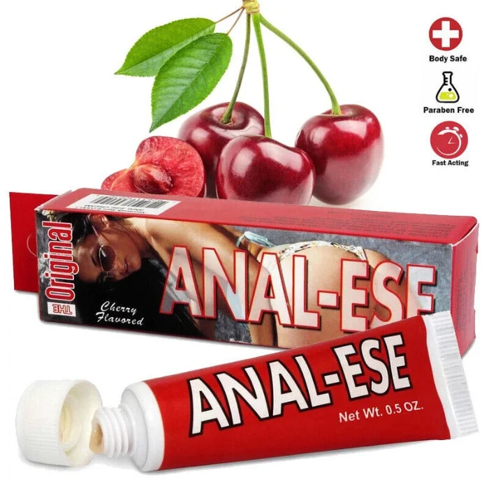 Anal Eaze ''Numbing'' Comfort Cream Lube -Cherry