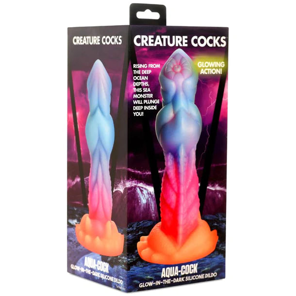 Aqua Cock Creature Cocks Dildo by XR