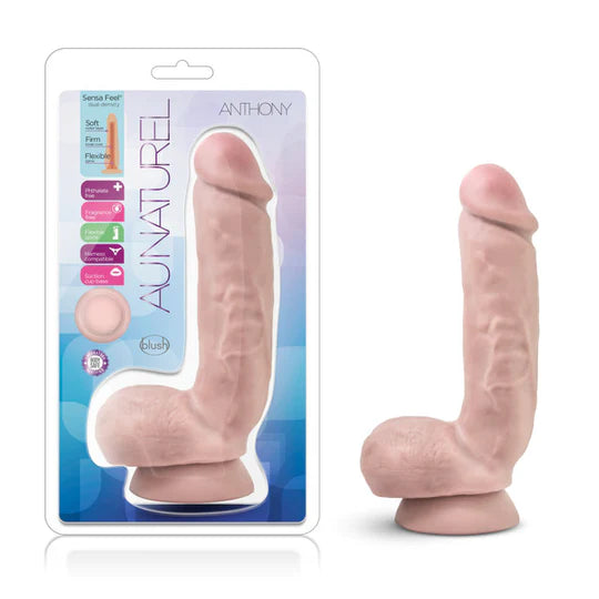 Au Naturel Anthony Dildo 8.5" by Blush