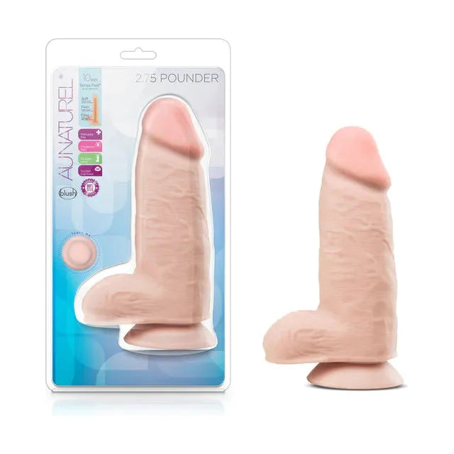 Au Naturel Pounder Dildo 10" by Blush