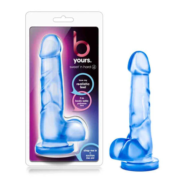 B Yours Sweet n Hard Dildo 7" by Blush Novelties