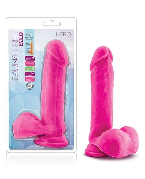 Blush Au Natural Bold Hero 8" Dildo