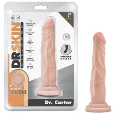 Dr. Skin Realistic Dildo Dr Carter 7" by Blush Novelties