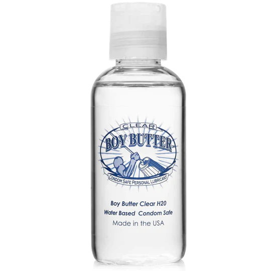 Boy Butter ''Clear'' H2O 4oz