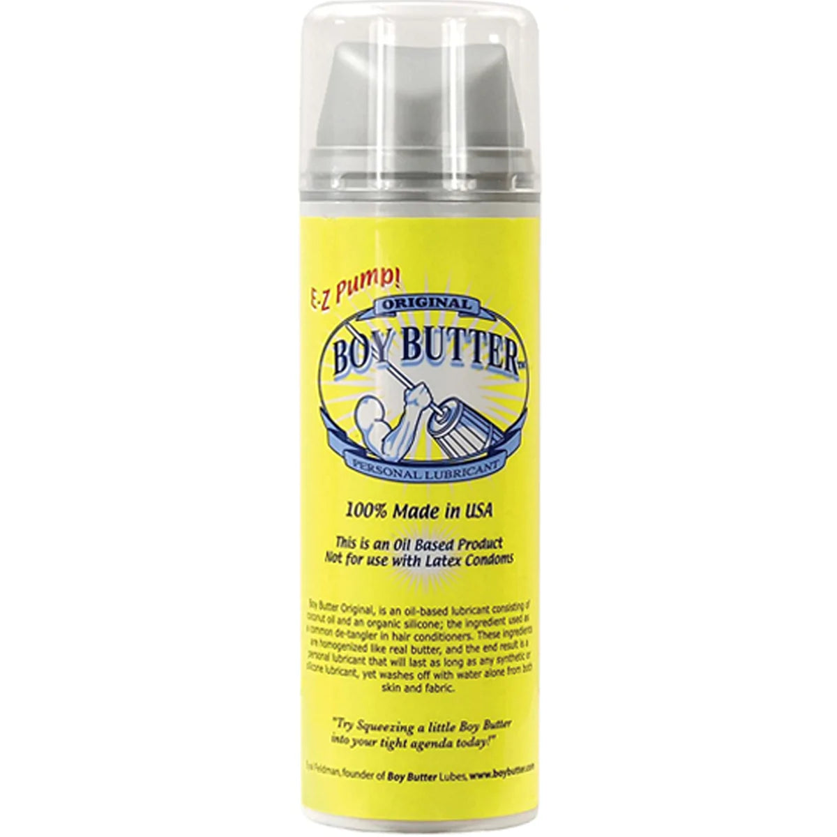 Boy Butter H2O 5oz E-Z Pump