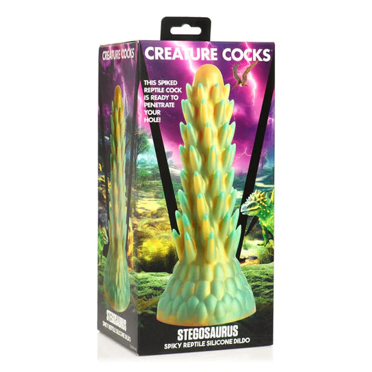 Creature Cocks Stegosaurus Spiky Dildo by XR