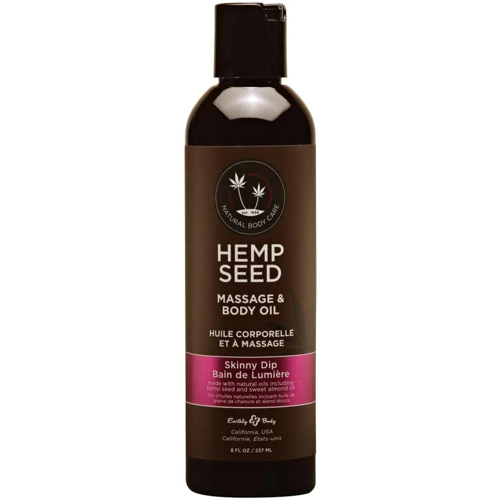 Hemp Seed Mass/Body Oil ''Skinny Dip'' 8oz