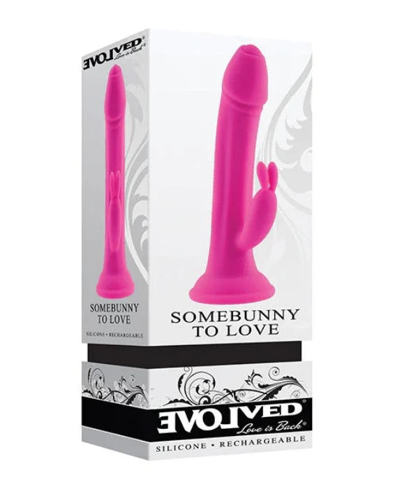 Evolved ''Somebunny'' To Love Vibrating Rabbit -Pink