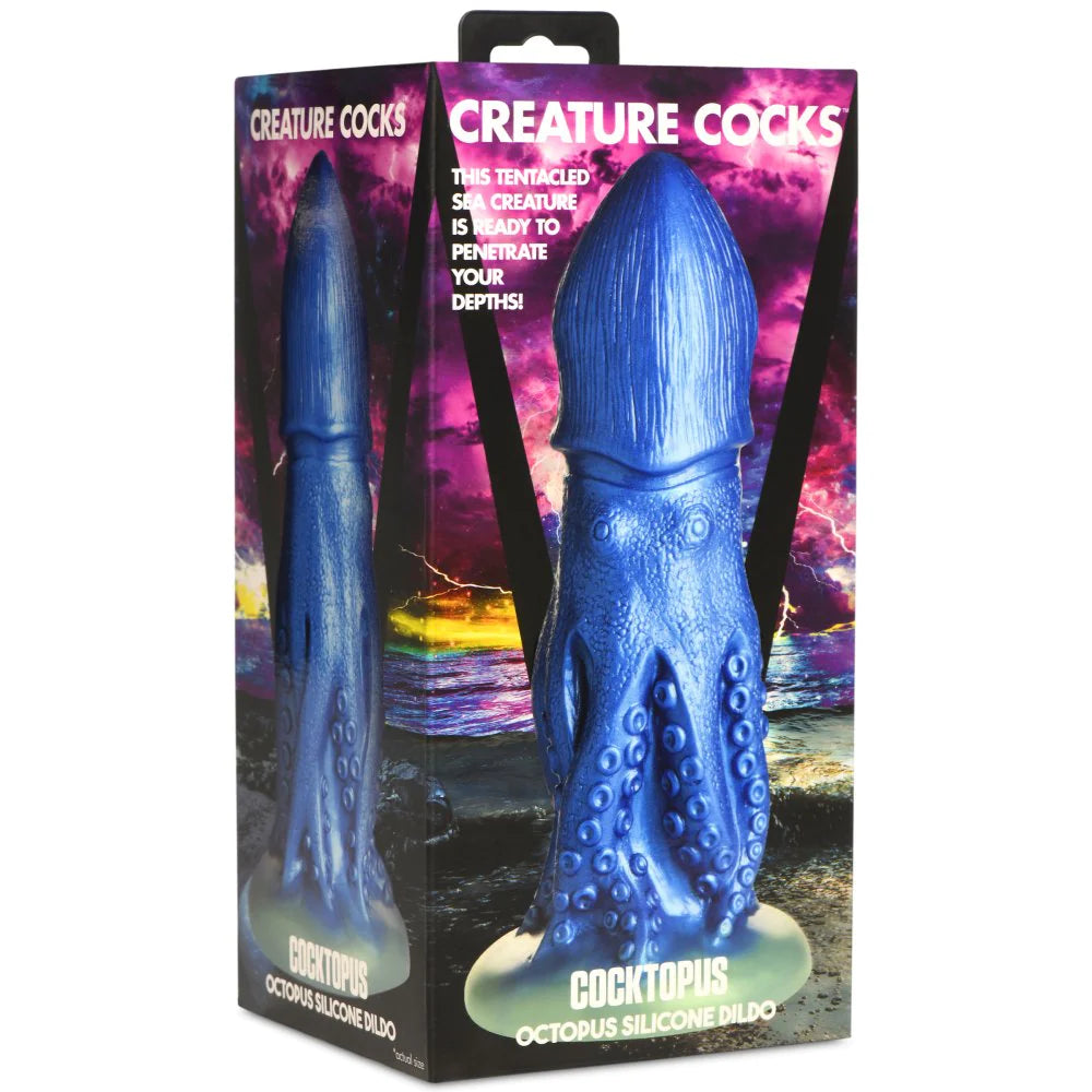 Creature Cocks Cocktopus Octopus Dildo 9" by XR