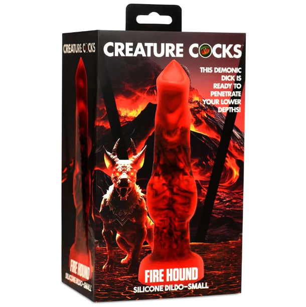 Fire Hound Small Creature Cocks Dildo by XR