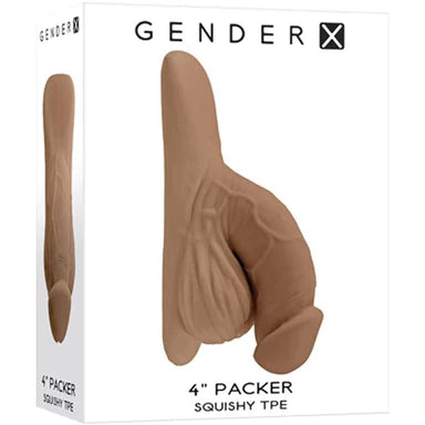 Packer Realistic Cock Squishy TPE 4" by Gender X