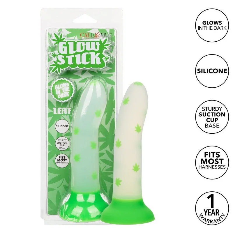 Glow Stick Leaf Dildo 6" by Cal Exotics