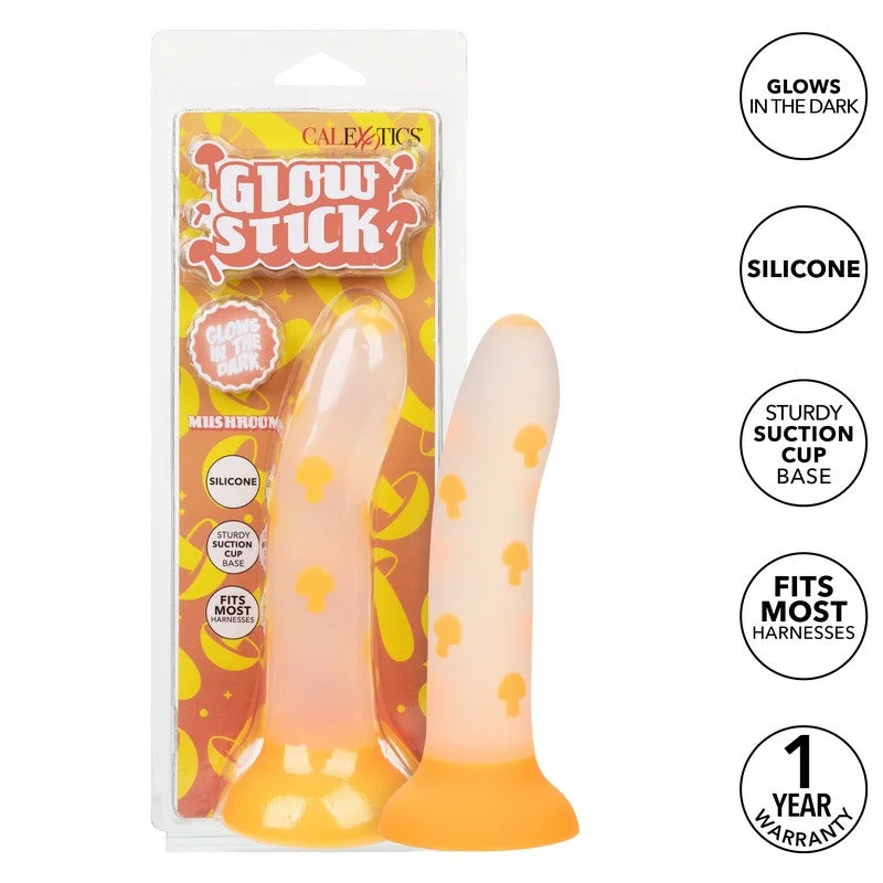 Glow Stick Mushroom Dildo 6" by Cal Exotics