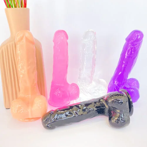 Jelly Dildo M (7.9 inch)