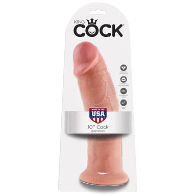 King Cock Realistic Dildo 10"  by Pipedream Products®