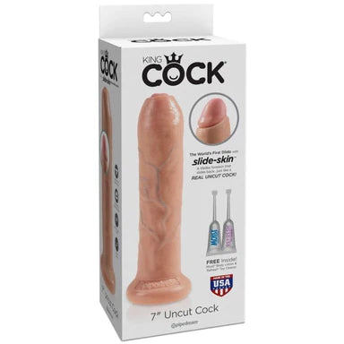 King Cock Uncut Realistic Dildo 7" by Pipedream Products®