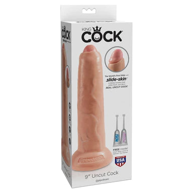 King Cock Uncut Realistic Dildo 9" by Pipedream Products®