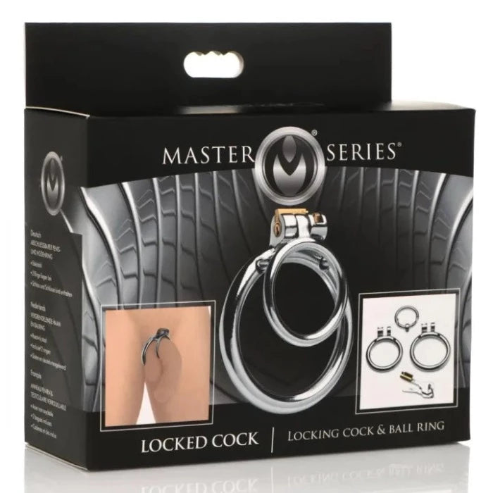 Master Series ''Locked'' Cock Ring