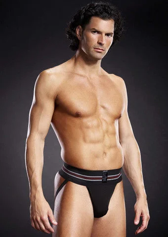 Performance Microfiber Jock Strap - Black - Small/Medium