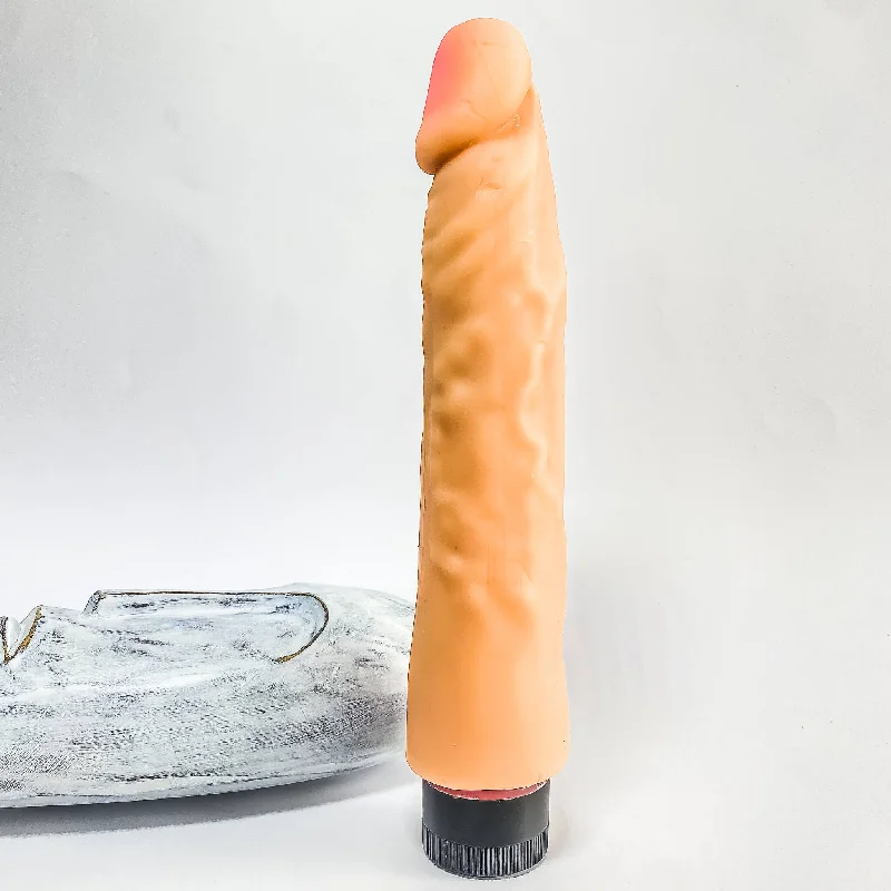 Real Feel Dildo Vibrator - 23 cm