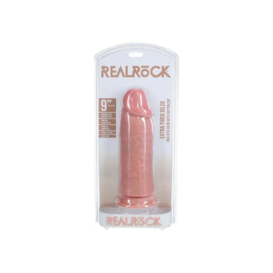 Realrock Extra Thick Realistic Dildo 9" by Shots