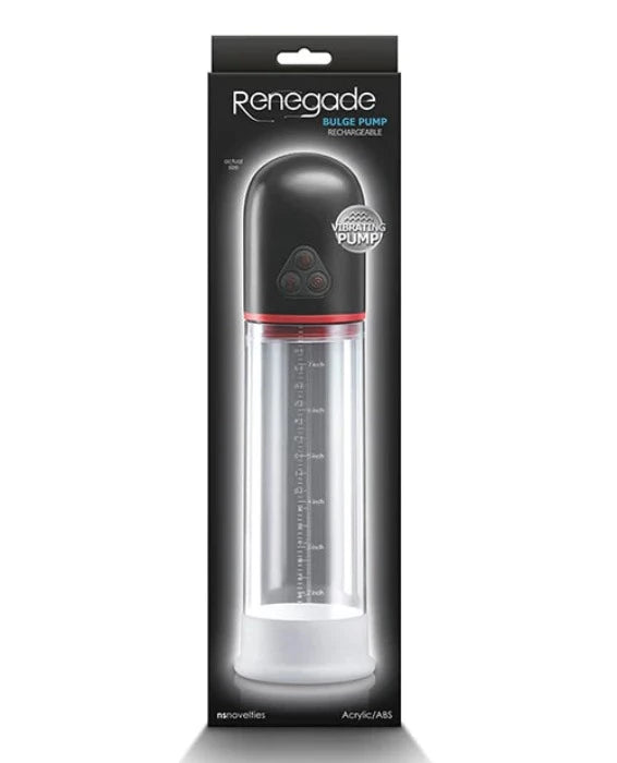 Renegade ''Bulge'' Vibrating Pump -Black