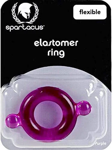 Spartacus ''Elastomer'' Cock Ring -Pur