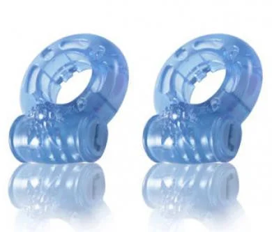 Stay Hard Disposable Vibrating Cock Ring - 2 Pack