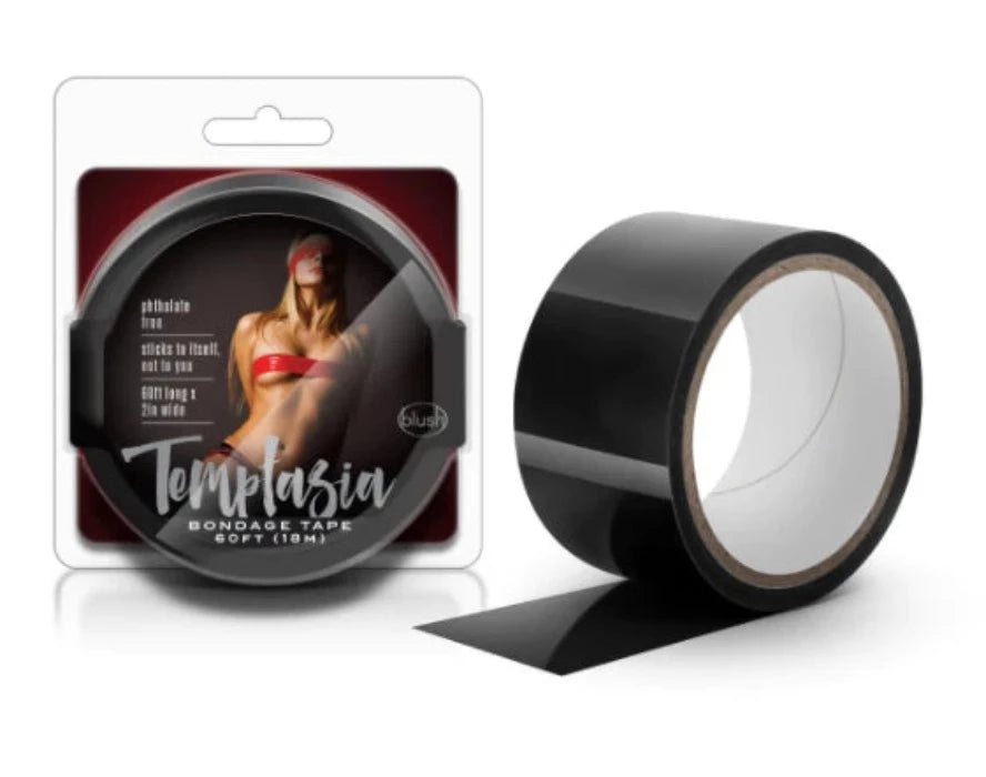 Temptasia ''60 Foot'' Bondage Tape -Black