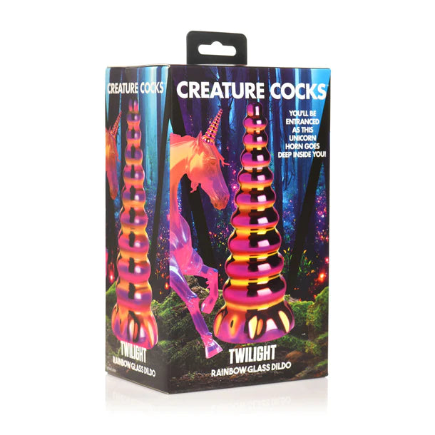 Twilight Rainbow Glass Creature Cocks Dildo by XR