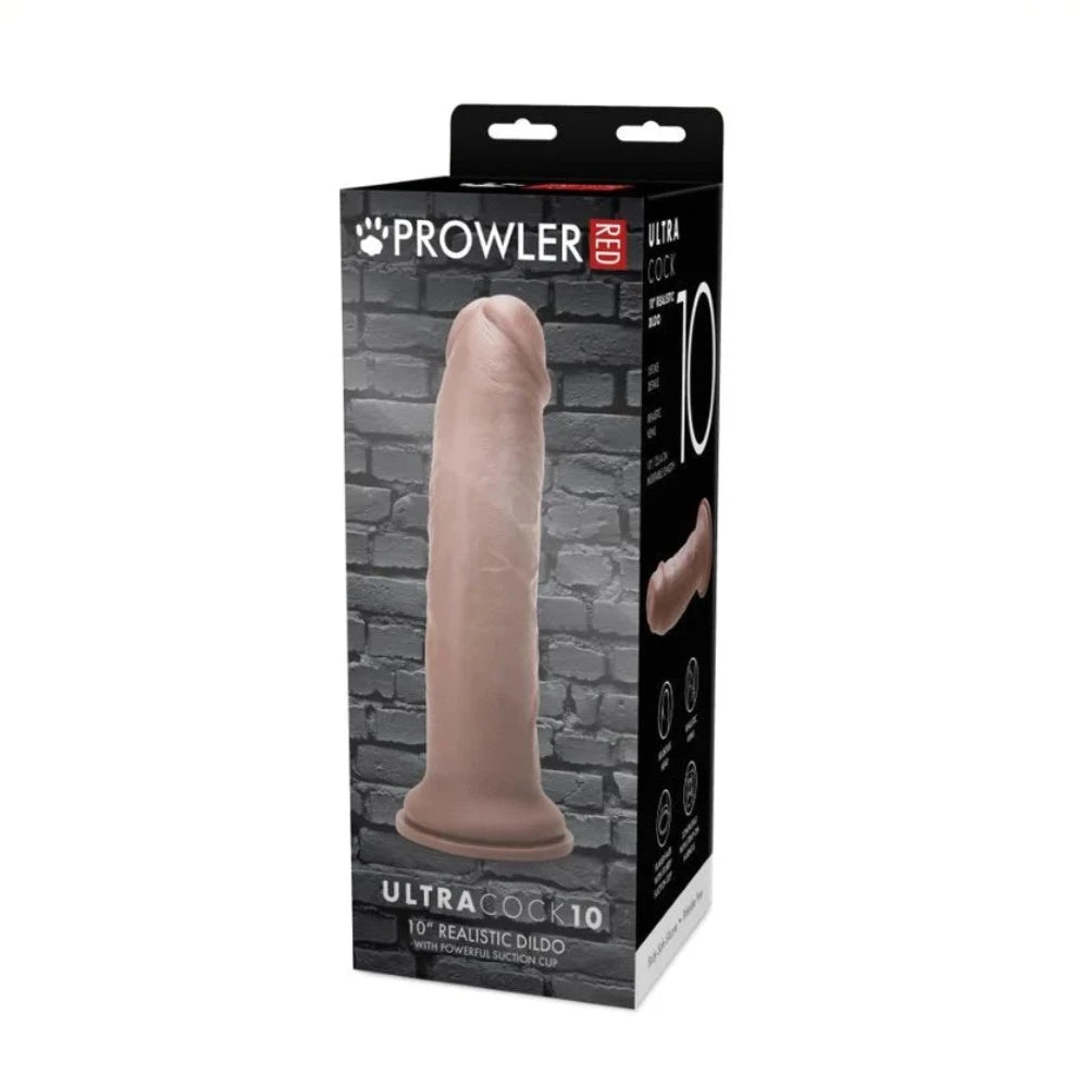 Prowler RED Ultra Cock 10" -Caramel