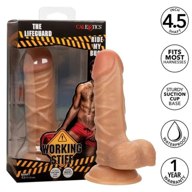 Working Stiff™ Lifeguard 4.5" Dildo by Cal Exotics