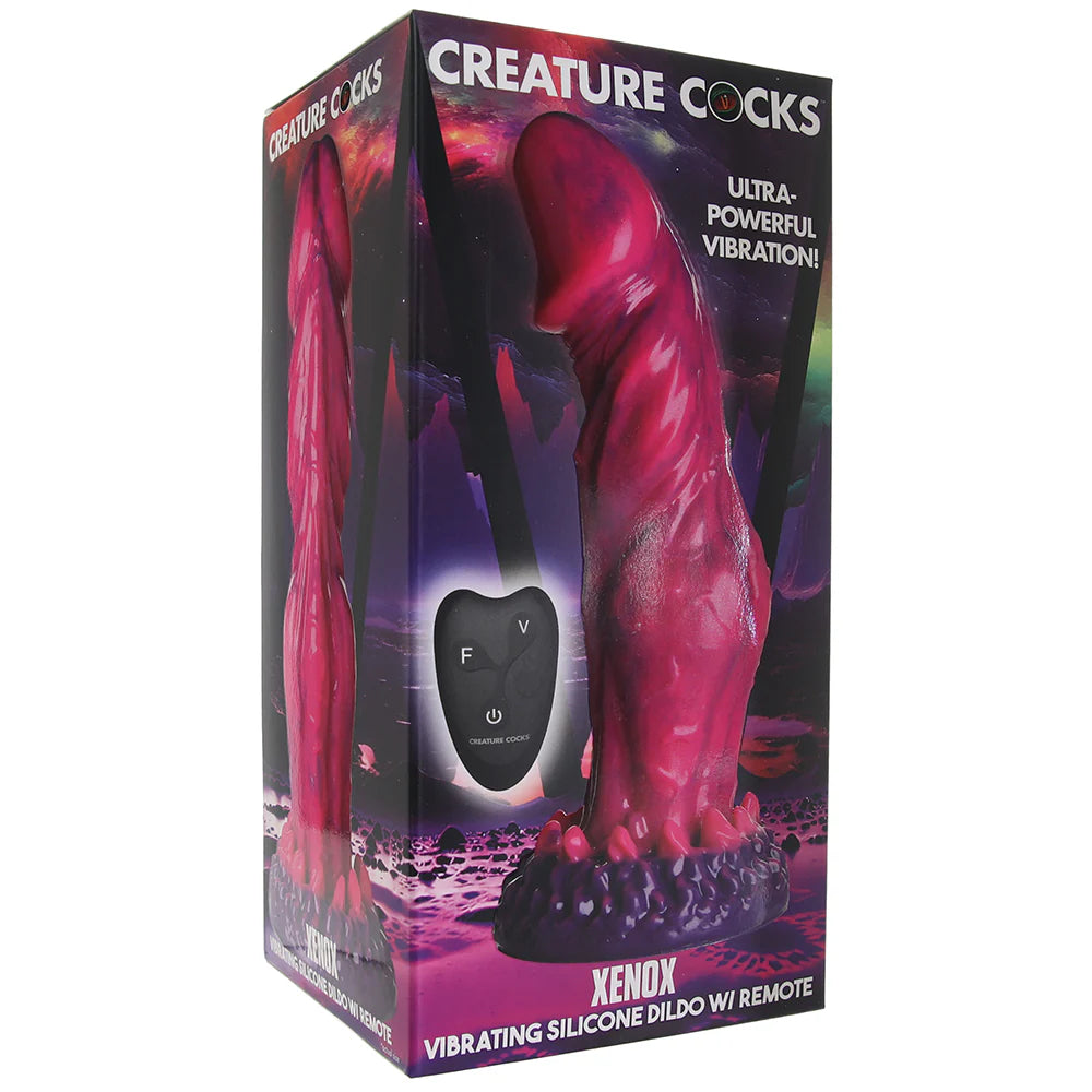 Creature Cocks ''Xenox'' Remote Dildo Vibe