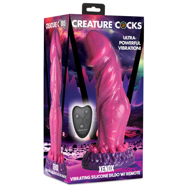 Xenox Vibrating Creature Cocks Dildo by XR