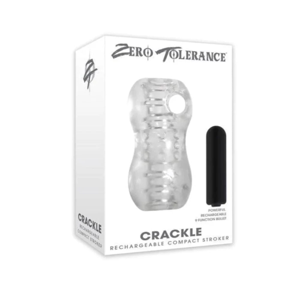 Zero Tolerance ''Crackle'' Stroker Rechargeable Vibe