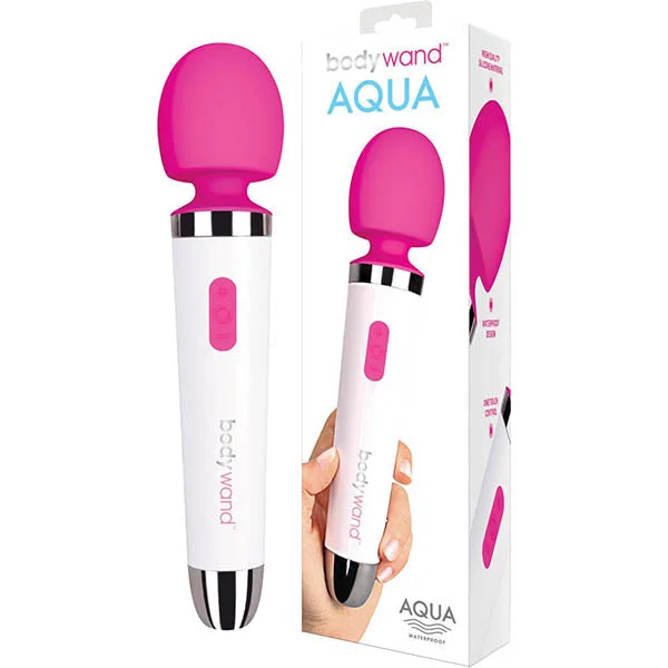 Bodywand Aqua Vibrator - White/Pink Massager Wand