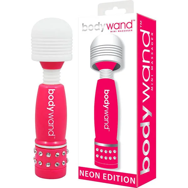 Bodywand Pink Mini Massager Neon Edition