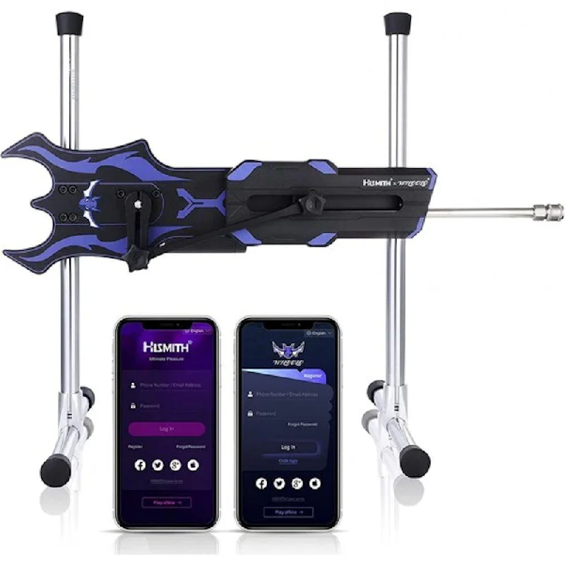 Hismith & Wildolo Intelligent APP Controlled Premium Sex Machine with KlicLok System