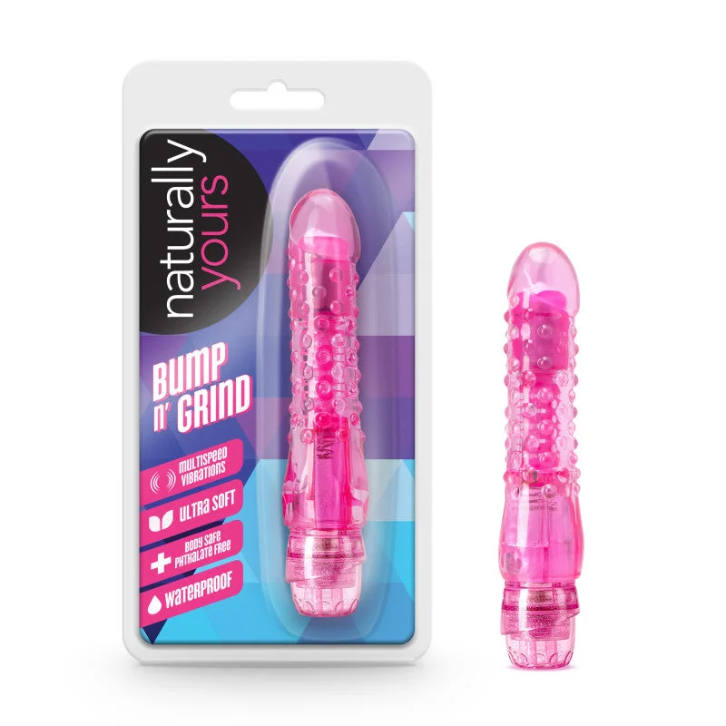 Naturally Yours Bump n Grind Vibrator - Pink