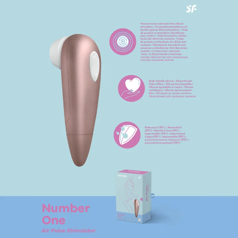 Satisfyer Number 1 Air-Pulse Vibrator