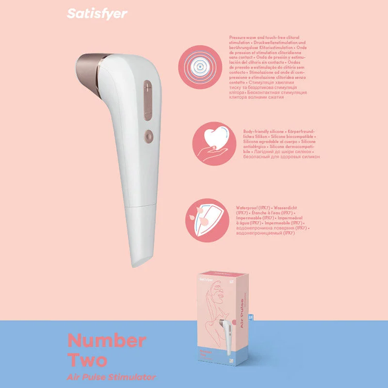 Satisfyer Number 2 Air-Pulse Vibrator