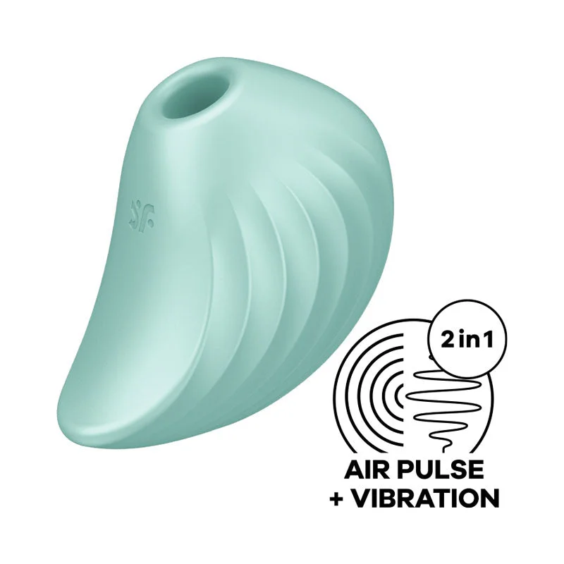 Satisfyer Pearl Diver Air-Pulse Vibrator - Mint