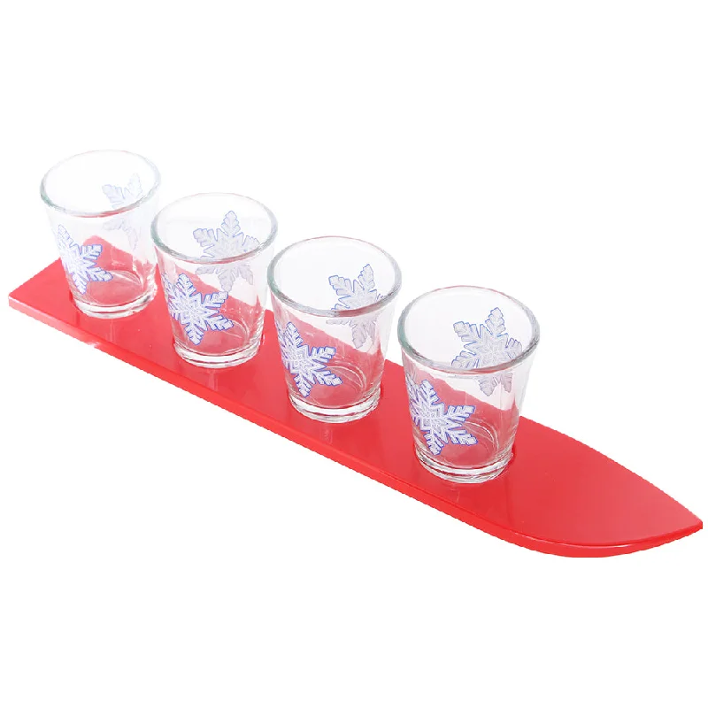 Ski Shot Glass Set