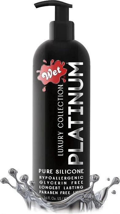 Wet Platinum ''Silicone'' Based Lube 16 oz