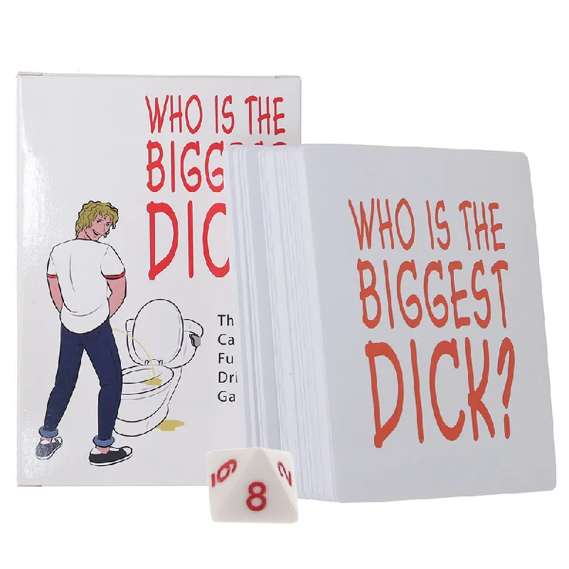 Who Is The Biggest Dick? Card Game