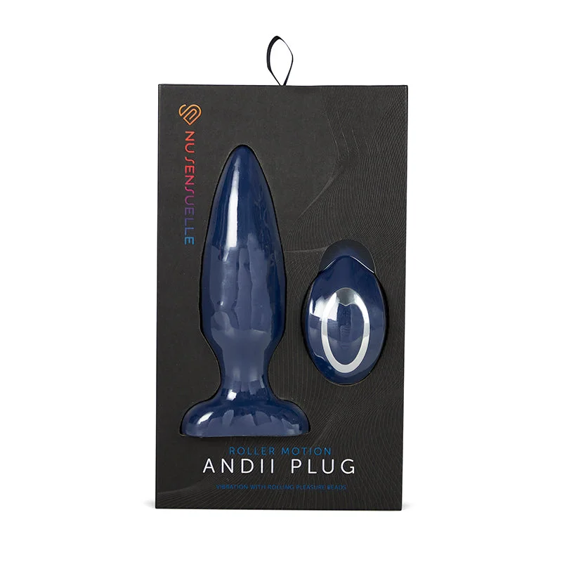 Andii Roller Motion Vibrating Anal Plug by Nu Sensuelle