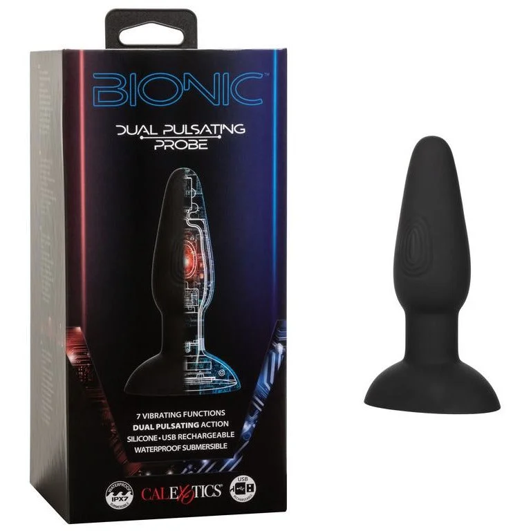 Bionic™ Dual Pulsating Vibrating Anal Plug by Cal Exotics